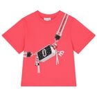 Girls Pink Bag T-Shirt, 1, hi-res