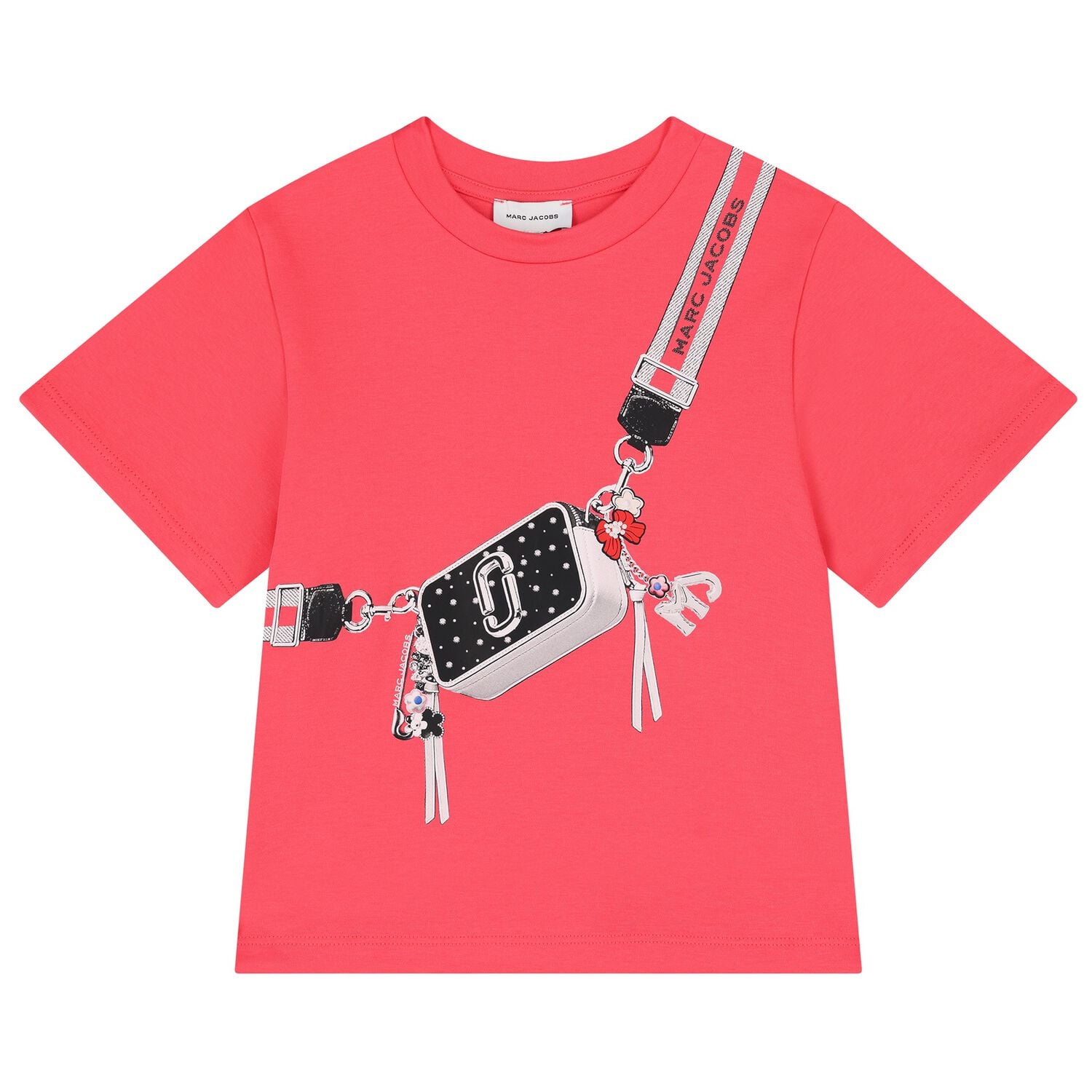 Girls Pink Bag T-Shirt, 1, hi-res