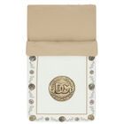 White & Beige Coin Logo Baby Nest, 1, hi-res