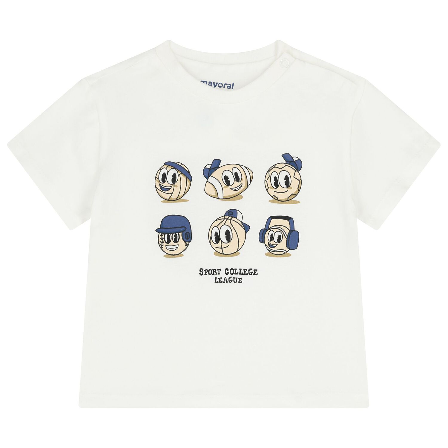 Younger Boys White & Blue Tracksuit Set ( 3 Piece ), 1, hi-res