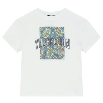 Boys White Logo T-Shirt