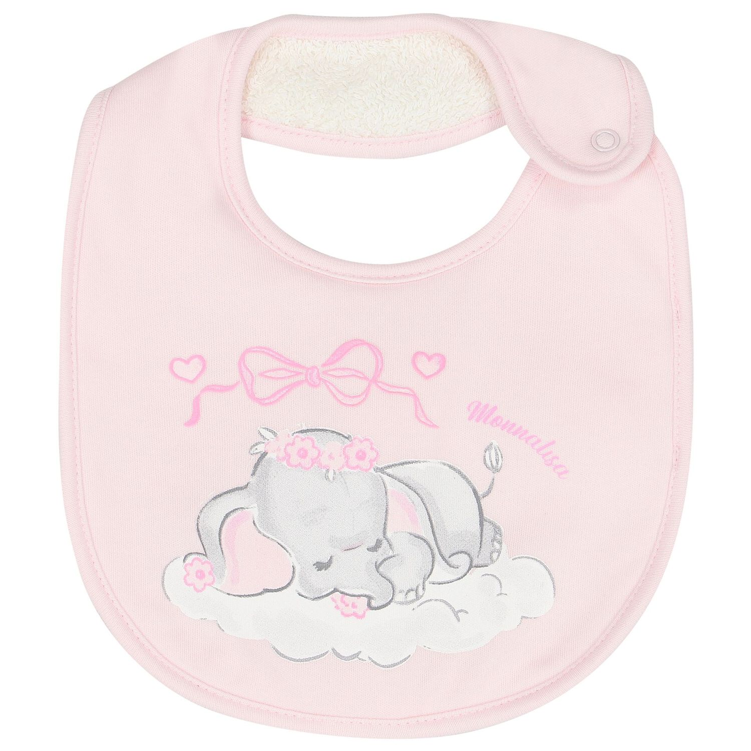 Baby Girls Ivory and Pink Babygrow Set, 1, hi-res image number null