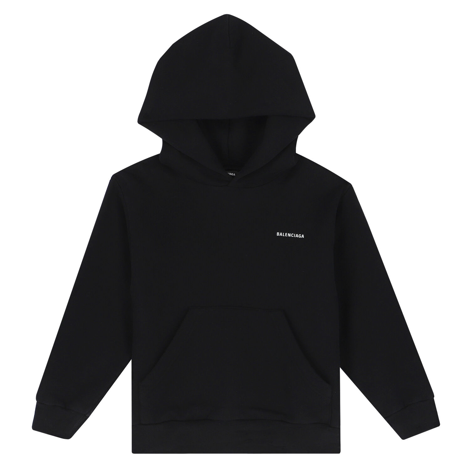 Black Logo Hooded Top, 1, hi-res image number null