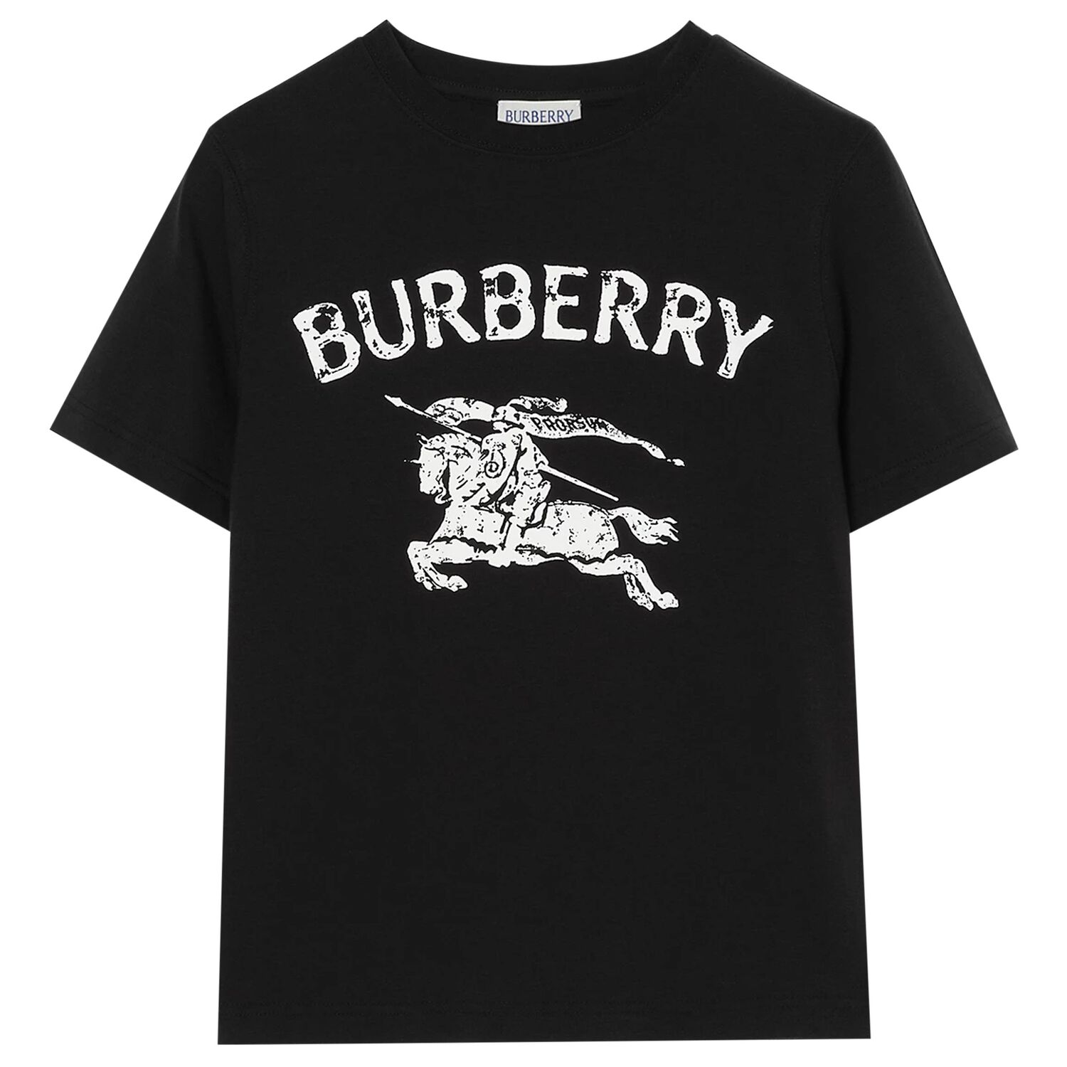 Boys Black EKD Logo T-Shirt, 1, hi-res