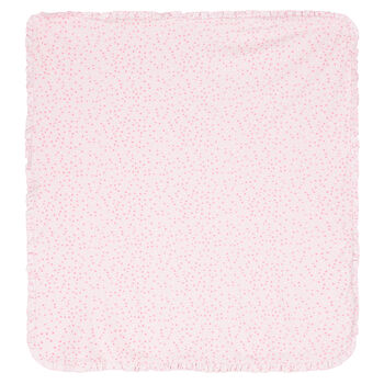 Baby Girls Pink Heart Blanket