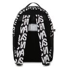 Black & White Logo Backpack, 1, hi-res