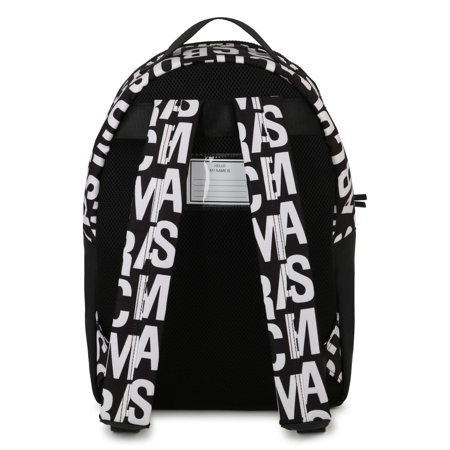 Black & White Logo Backpack, 1, hi-res image number null