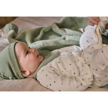 Ivory & Green Babygrow Gift Set