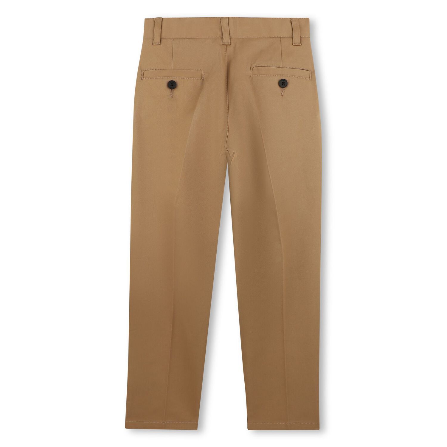 Boys Beige Chino Trousers, 1, hi-res