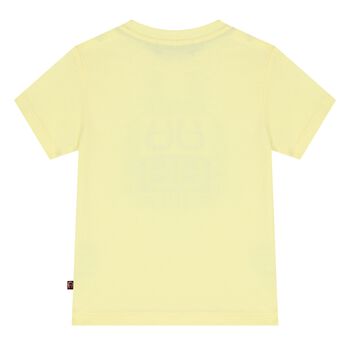 Younger Boys Yellow Logo T-Shirt