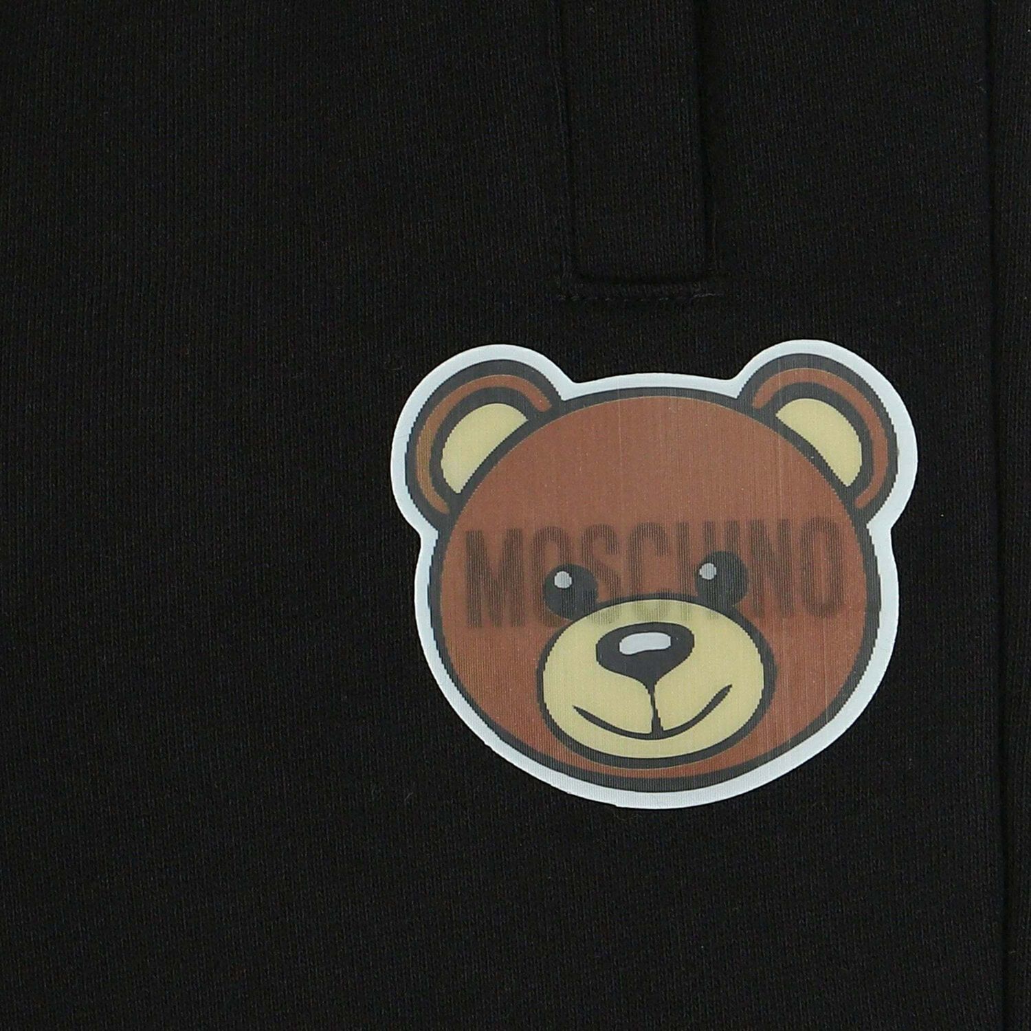 Black Teddy Logo Joggers, 1, hi-res image number null