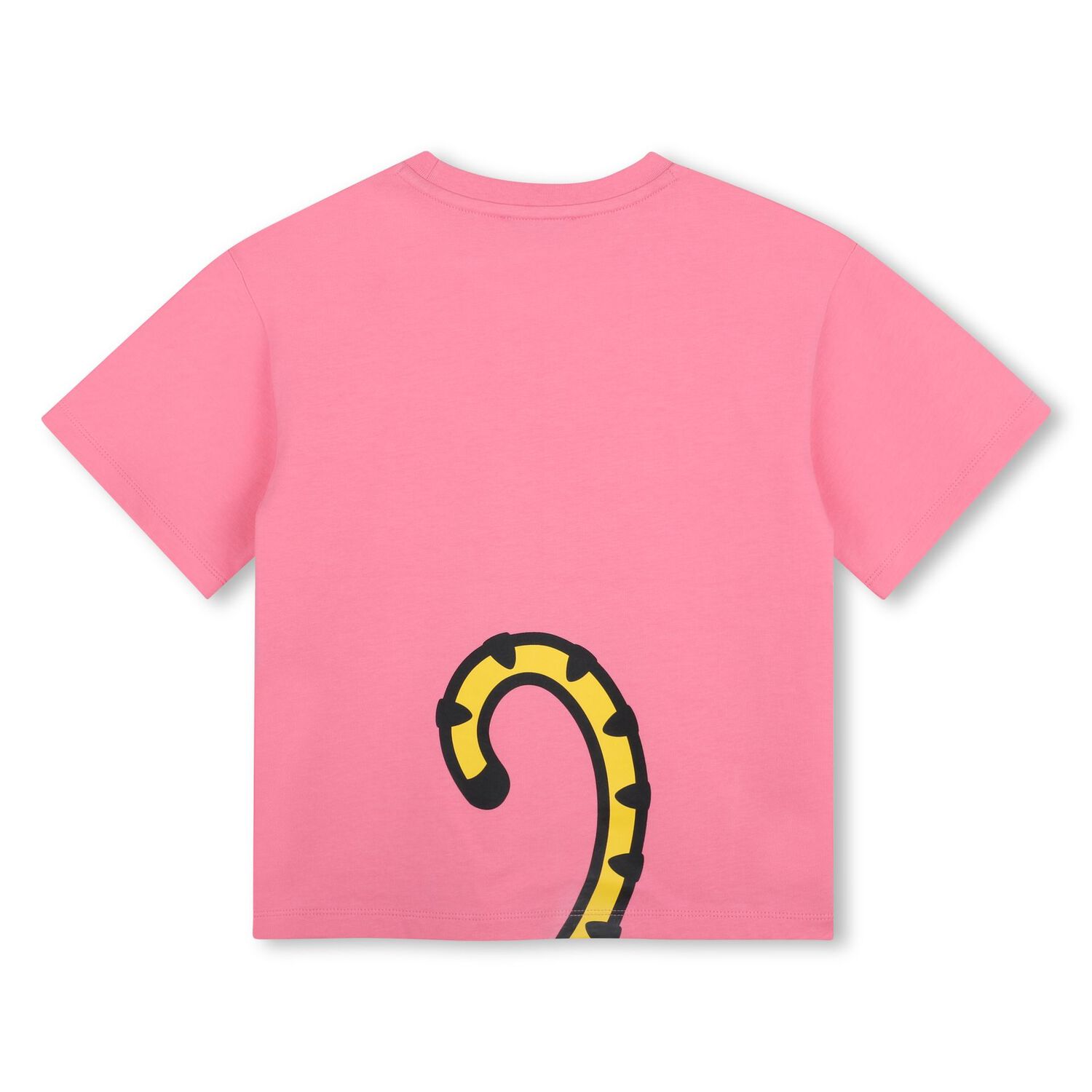 Girls Pink Tiger Logo T-Shirt, 1, hi-res