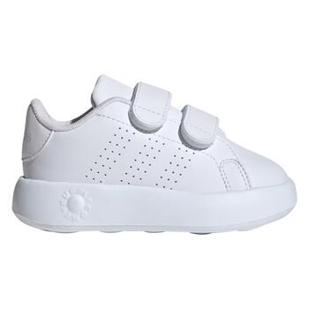 White Logo Velcro Bubblecomfy Trainers