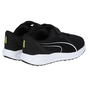 Boys Black Twitch Runner AC Trainers
