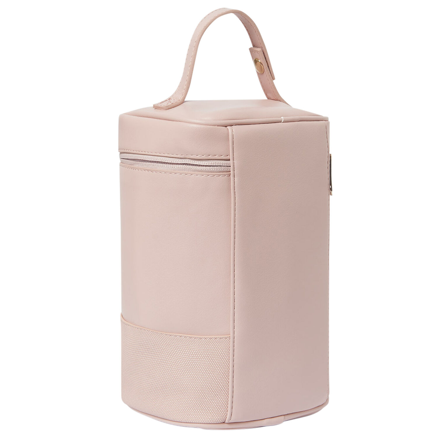 Pink Insulated Bottle Bag, 3, hi-res