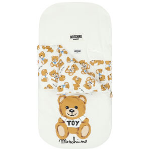 Ivory Teddy Logo Baby Nest