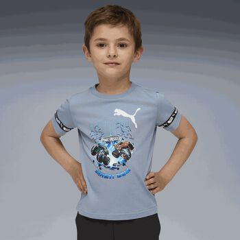 Boys Blue Hot Wheels Graphic T-Shirt