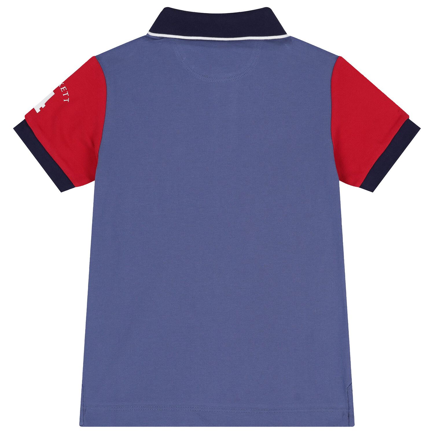 Boys Navy Blue Logo Polo Shirt, 1, hi-res image number null