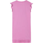 Girls Pink Logo Dress, 1, hi-res