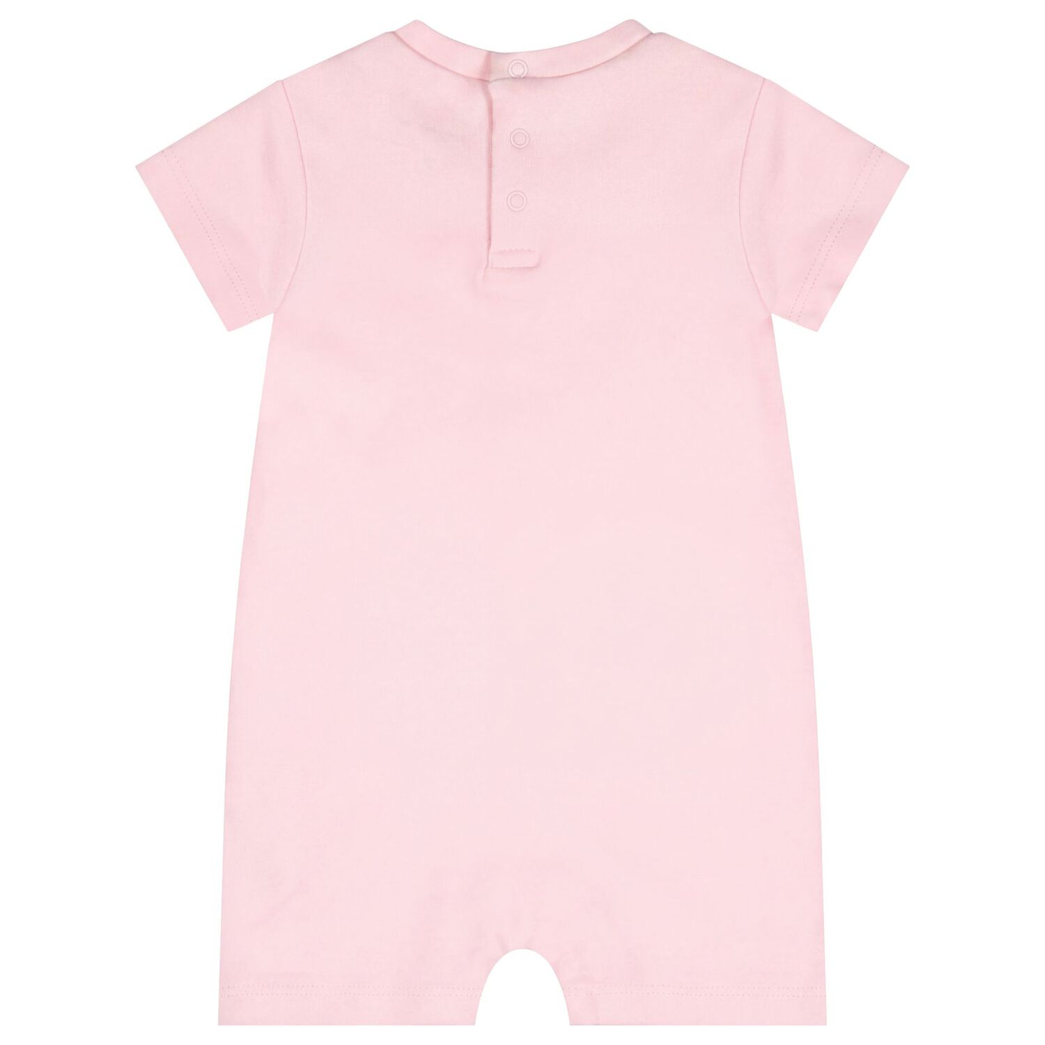 Baby Girls Pink Bag Romper, 1, hi-res