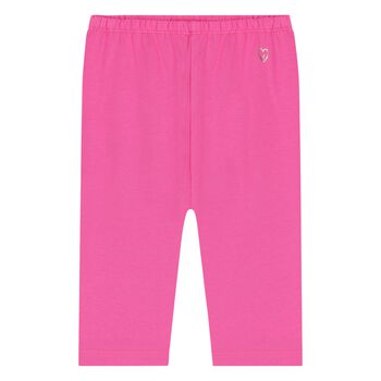 Younger Girls Pink Leggings