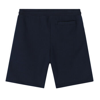 Boys Navy Logo Shorts