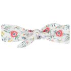 Baby Girls White Floral Headband, 1, hi-res