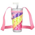 Girls Multi-Coloured Embellished Drink-Cup Hand Bag ( 17.5cm ), 1, hi-res