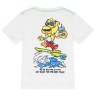 Boys White Palm Tree T-Shirt, 1, hi-res