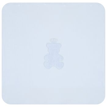 Sofija Baby Boys Blue Teddy Bear Blanket, 2 Baby Boys Blue Teddy Bear Blanket