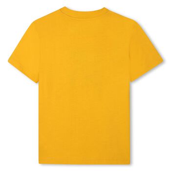 Boys Yellow Logo T-Shirt