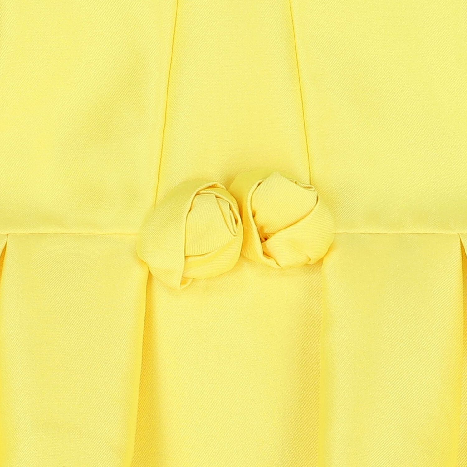 Younger Girls Yellow Satin Dress, 1, hi-res image number null