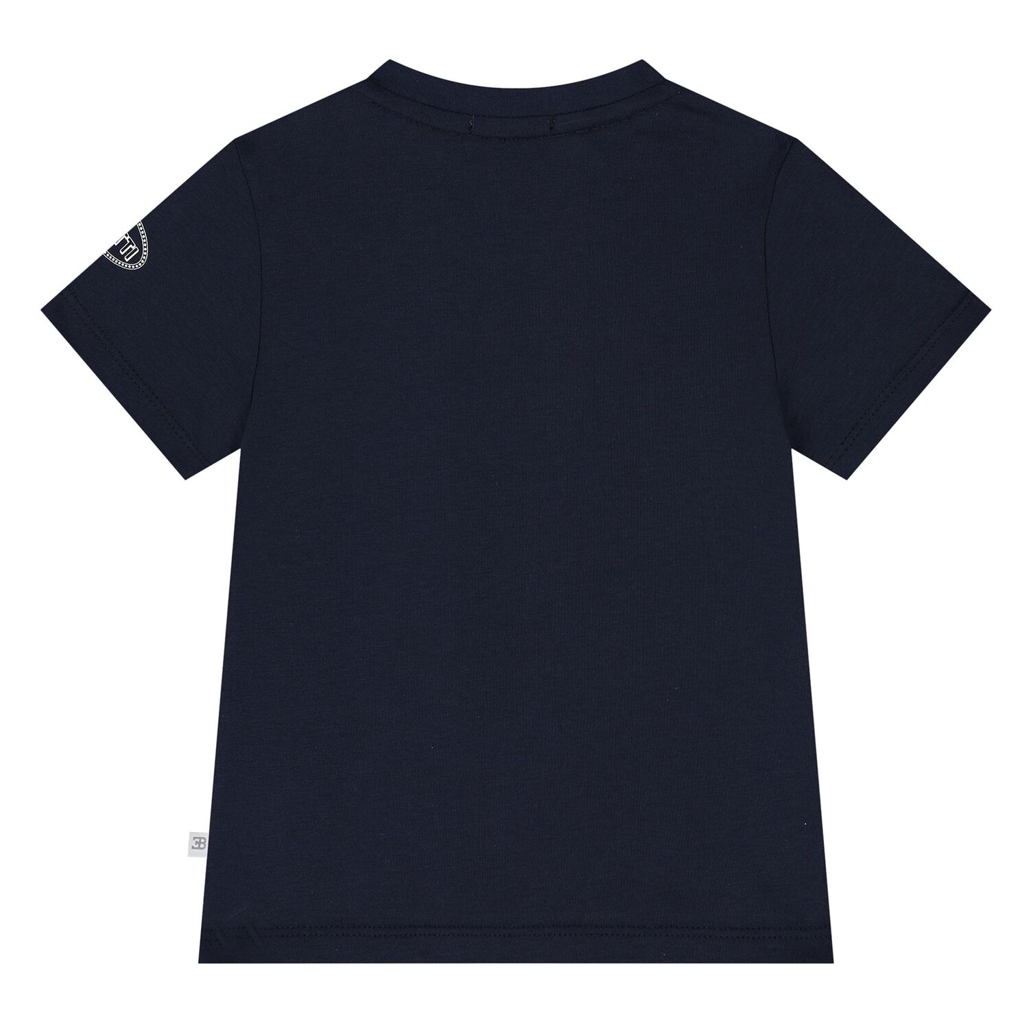Younger Boys Navy Blue Logo T-Shirt, 1, hi-res image number null