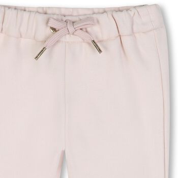 Younger Girls Pink Heart Logo Tracksuit