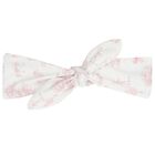 Baby Girls White & Pink Swan Bow Headband, 1, hi-res