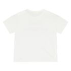 Younger Girls Ivory Logo T-Shirt, 1, hi-res