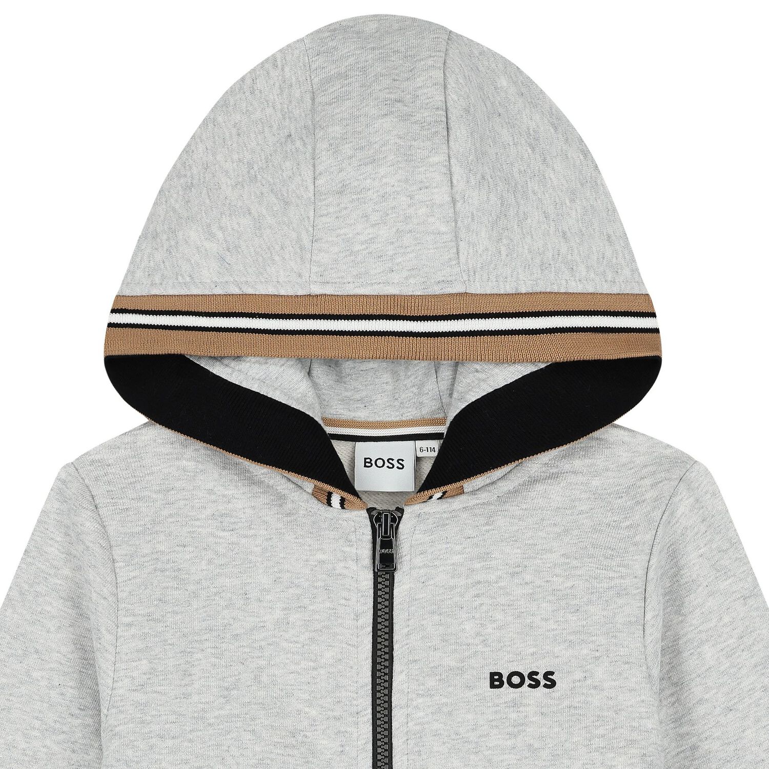 Boys Grey Logo Tracksuit, 3, hi-res image number null