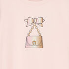 Girls Pink Logo Dress, 1, hi-res