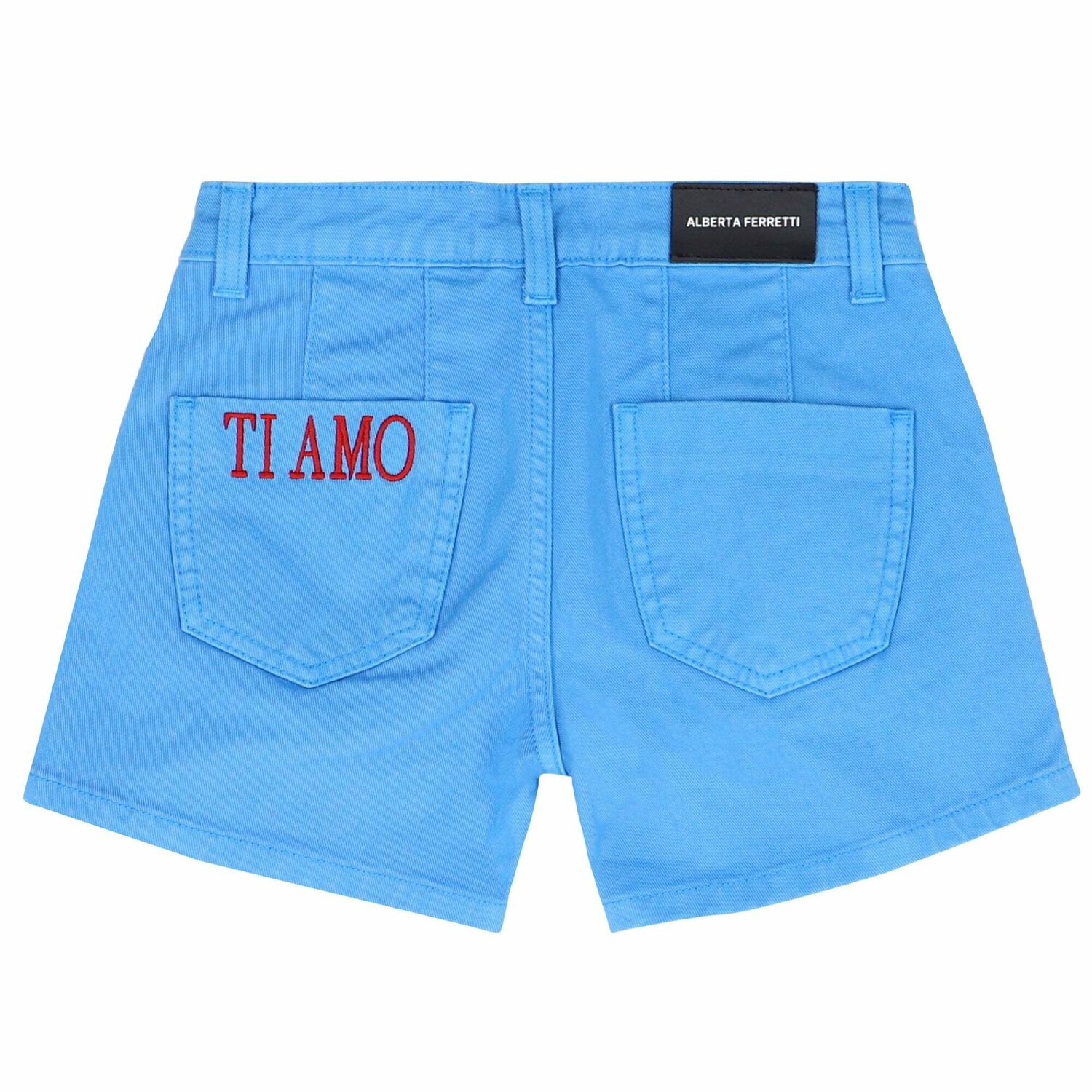 Girls Blue Shorts, 1, hi-res image number null