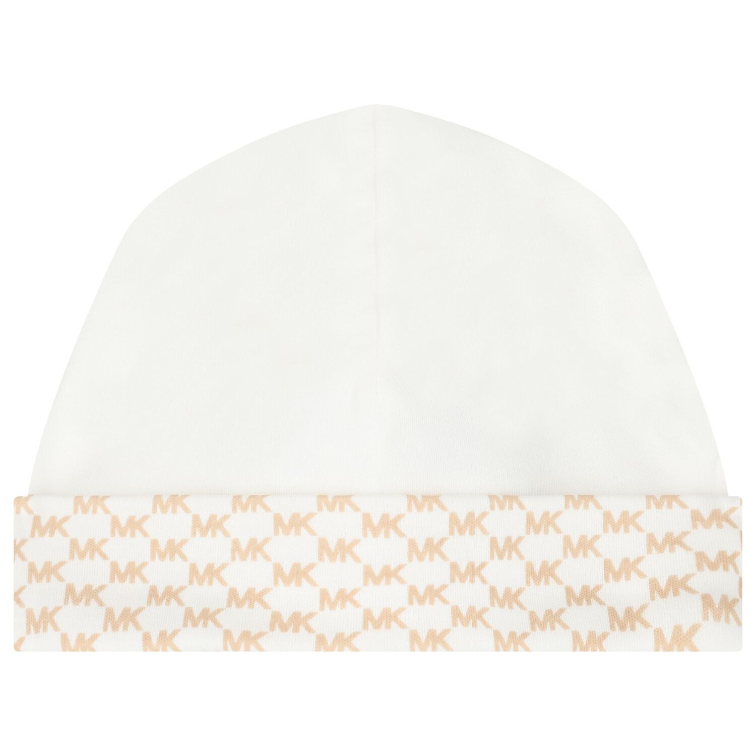 طقم بنات هدايا أفرول بالشعار باللون العاجي, 1, hi-res