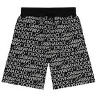 Black & White Logo Shorts, 1, hi-res