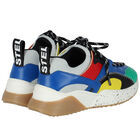 Boys Multi-Colored Logo Trainers, 1, hi-res