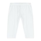 Baby Girls White and Pink Smocked Set, 1, hi-res