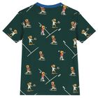 Boys Green Logo T-Shirt, 2, hi-res
