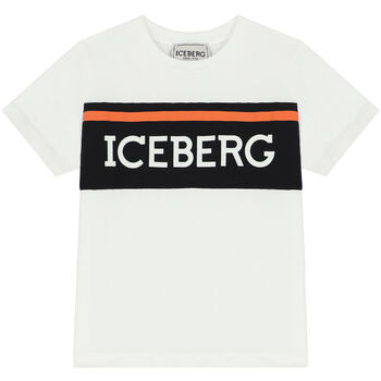 Boys White Logo T-Shirt