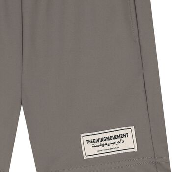 Beige Logo Softskin Shorts