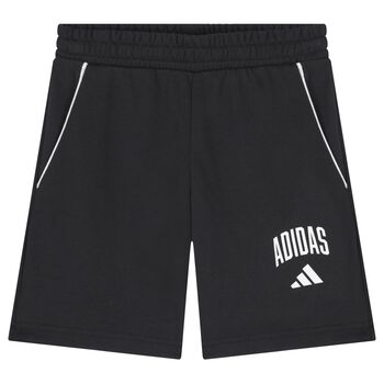 Black Logo Shorts