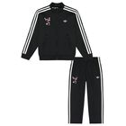 Black Disney Logo Tracksuit, 1, hi-res