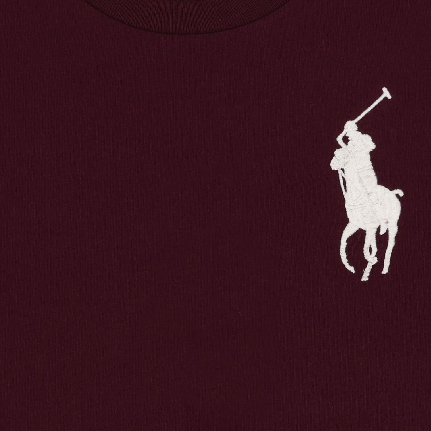 Boys Burgundy Logo T-Shirt, 1, hi-res