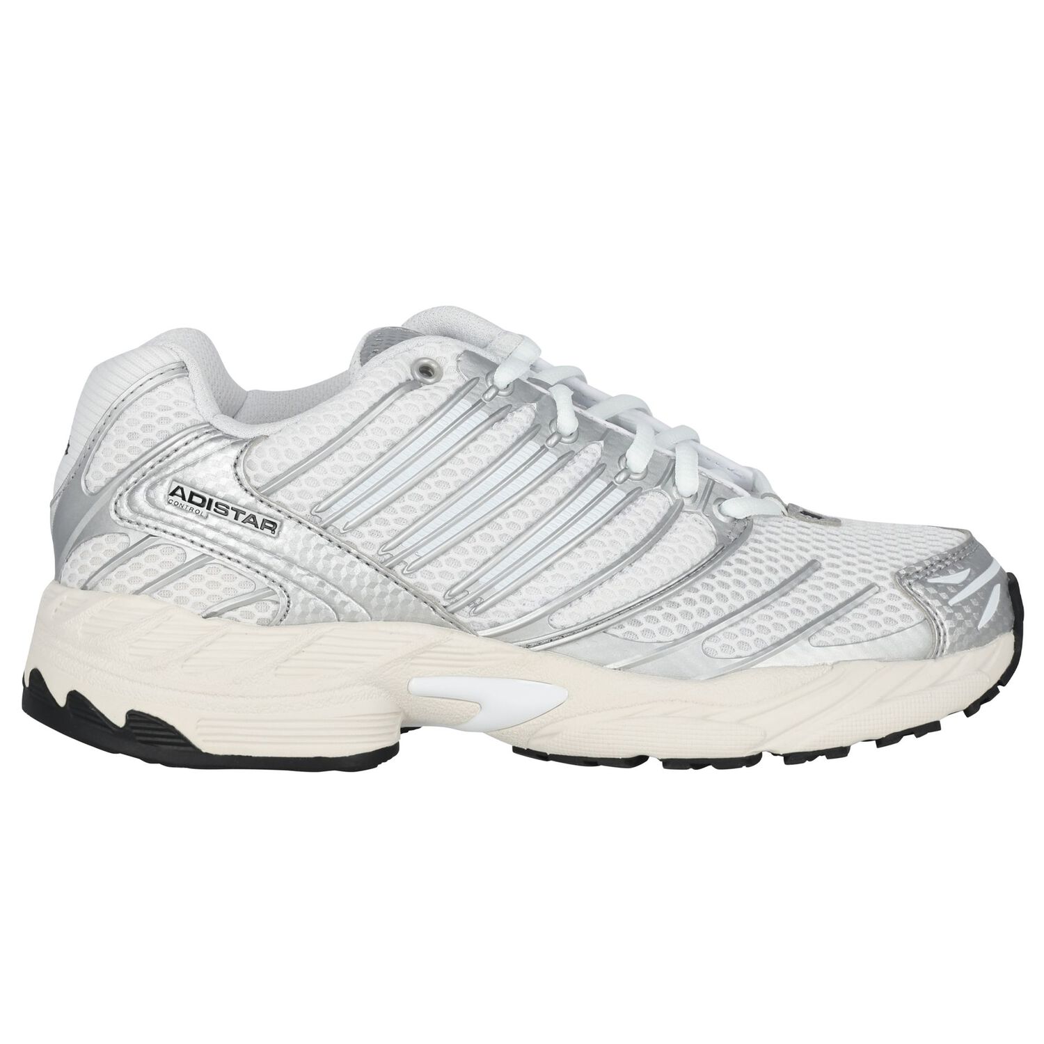 White & Grey Adistar Control Trainers, 1, hi-res